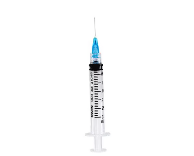 TB Syringe/Needle 25gx5/8" 1cc Conventional Low Dead Space 100/Bx