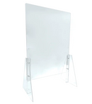 Counter Shield Acrylic Guard 23.5” wide x 11" deep 31.5” high