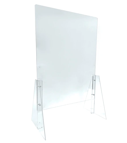 Counter Shield Acrylic Guard 23.5” wide x 11" deep 31.5” high